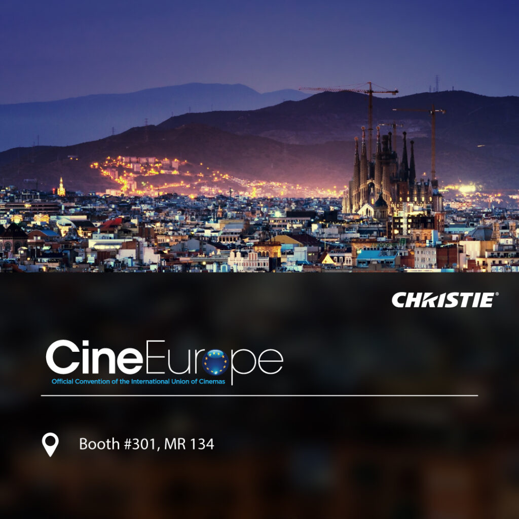 Christie exhibe en CineEurope 